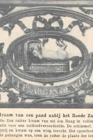 Rotterdam Roode Zand Tuimelraam van een pand nabij het Roode Zand met gedicht HC12475 Ostatnia szansa