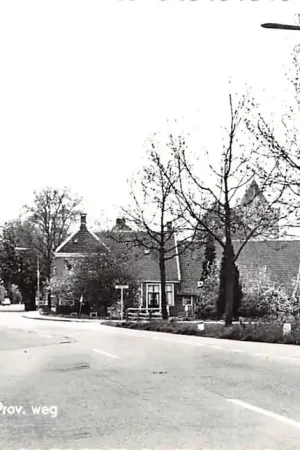 Schoonrewoerd vanaf Provinciale weg 1967 HC11938 Tani