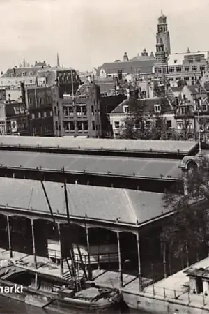 Rotterdam Oude Vischmarkt 1940 HC9564 Oryginalny