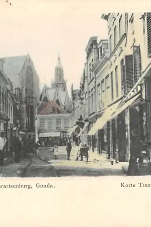 Gouda Korte Tiendeweg Uitg. Swartsenburg HC8669 Popularny
