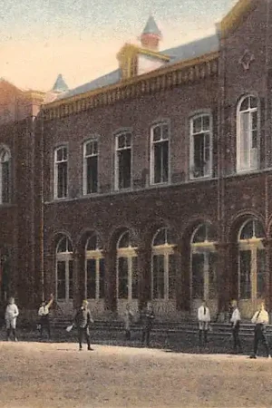 Zwrot pieniędzy Katwijk aan den Rijn St. Will. College Speelplaats Kleinenburg 1925 HC8157
