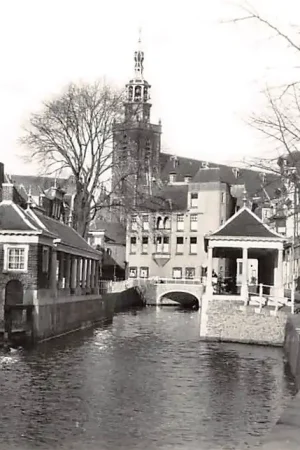 Gouda Gouwe Visbanken Net gebouwde vaste brug HC7838 Oferta limitowana