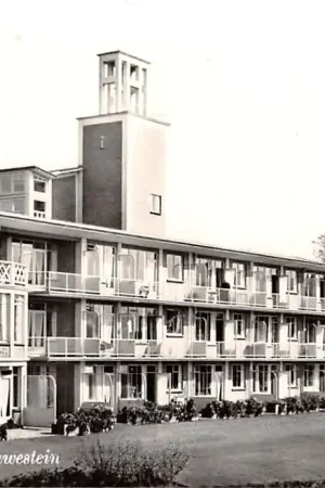 Gouda Rusthuis Gouwestein Van Bergen IJzendoornpark 1958 Inmiddels gesloopt HC7805 Wyprzedaż