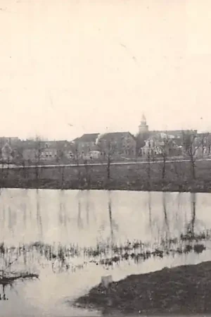 Bodegraven Gezicht op het Dorp in 1906 HC6989 Oryginalny