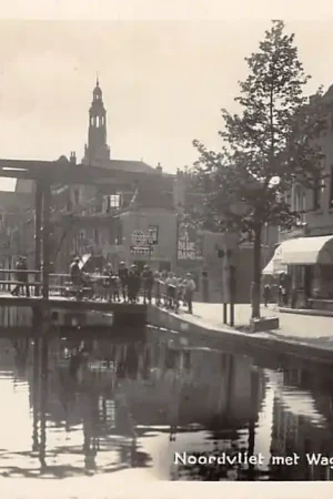 Maassluis Noordvliet met Wagenbrug 1932 HC4608 Premium