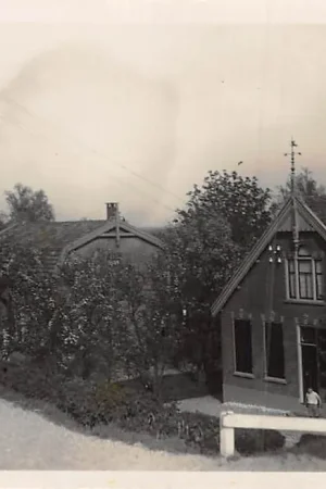 Wysoka jakość Gouderak IJsseldijk met boerderij 1934 HC4128