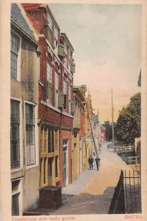 Rabat Gouda Peperstraat vanaf de Veerstal HC3363