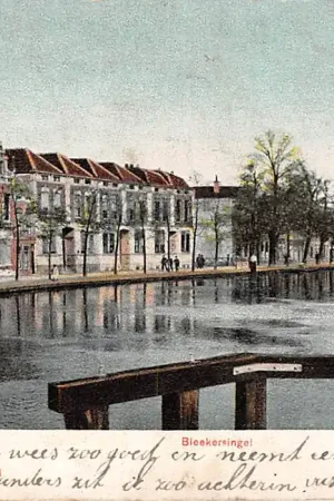 Gouda Bleekerssingel vanaf Kleiwegbrug 1904 HC2969 Tylko dziś