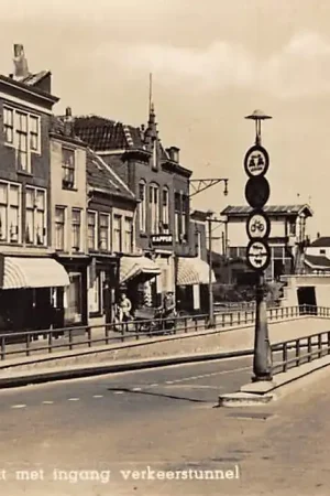 Darmowa dostawa Gouda Spoorwegstraat Verkeerstunnel Seinhuis voor bombardement HC2928