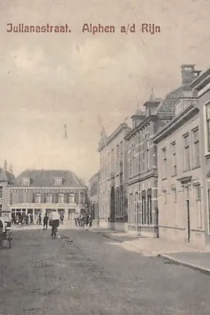 Oryginalny Alphen aan den Rijn Julianastraat 1935 HC2303