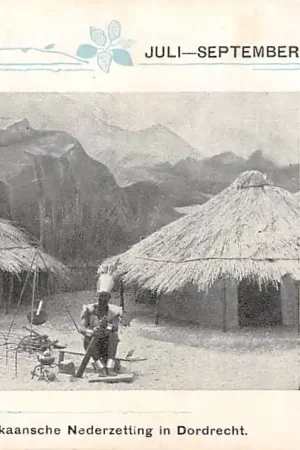 Szybka dostawa Dordrecht 1902 Tentoonstelling Nederzetting Zuid-Afrika HC1388