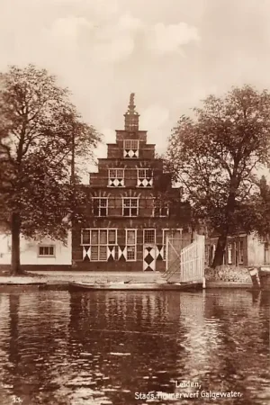 Rabat Leiden Stads Timmerwerf Galgewater 1929 HC735