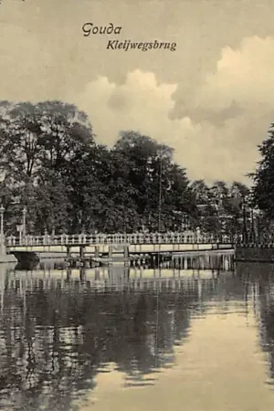 Gouda Kleijwegsbrug Kattensingel 1909 HC26 Szybka dostawa