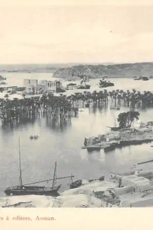 Oferta limitowana Egypte Philae on flood 1900 Egypt Africa Afrika HC61688