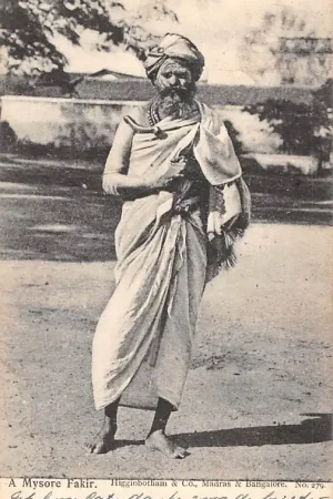India Madras A Mysore Fakir Chennai 1926 Chennai Azië HC61217 Ostatnia szansa