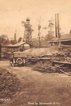 Trinidad An Oilfield Oliewinning Trinidad en Tobago Zuid-Amerika HC58849 Tani