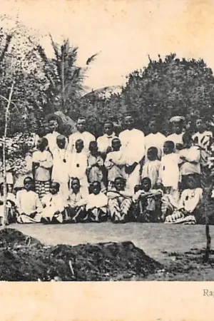 Promocja Angola Portuguese Congo Rapases da Missiao Catholica Congo Rozen van de Katholieke Missie R.K. Afrika Africa HC60244