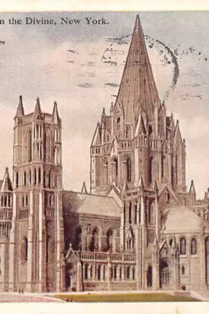 USA New York Cathedral of St. John the Divine 1928 Noord-Amerika HC56561 Rabat