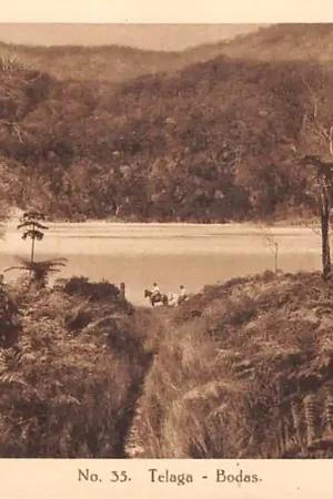 Autentyczny Nederlands-Indië Garoet Telaga - Bodas Indonesië Indonesia Azië HC54900
