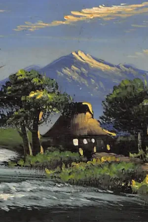 Japan Handgeschilderde kaart Nippon Azië HC52961 Ekspresowa dostawa