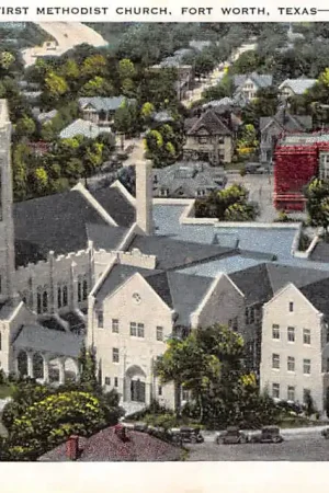 USA Fort Worth Texas First Methodist Church Noord-Amerika HC48329 Najlepsza cena