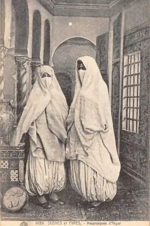 Rabat Algerije Scenes et Types Mauresques d'Alger Alger Afrika HC39454