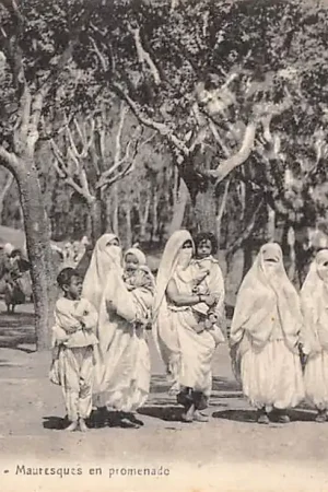 Oferta limitowana Algerije Alger Mauresques en promenade Scenes et Types Afrika HC35881