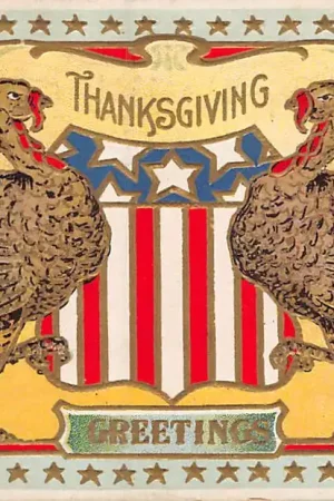 USA Thanksgiving Greetings Reliëfkaart 1908 Noord-Amerika HC35133 Promocja