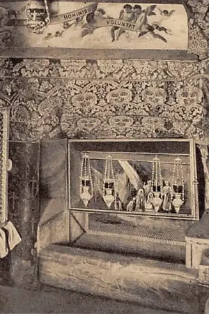 Israël Bethlehem The manger Krippe La crèche Azië HC34674 Bezpieczna płatność