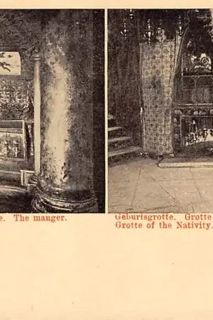 Israël Bethlehem The manger Grotte of the Nativity Azië HC34670 Niska cena