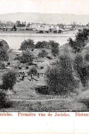 Israël Jericho Distant view of Jericho Azië HC34663 Najlepsza cena