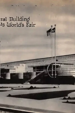 Niska cena USA Chicago 1933 World's Fair Agricultural Building Noord-Amerika America HC34280