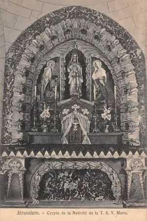 Tani Israël Jerusalem Crypte de la Nativite de la T.S.V. Marie 1900 Azië HC34646