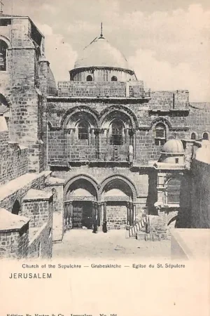 Promocja Israël Jerusalem Church of the Sepulchre 1900 Azië HC34644