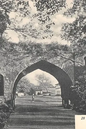 Premium India Belagavi Karnataka Belgaum Nagar Khana Arch Fort Belgaum Azië HC34492