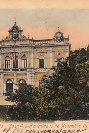 Zwrot pieniędzy Brazilië Lembranca de Petropolis Caza Graeff avenida 15 de Novembro 111 Brasil 1904 Zuid-Amerika Palacio do Presidente do Estado HC26471