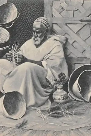 Popularny Marokko Maroc Vannier marocain Mandenvlechter Afrika HC25308