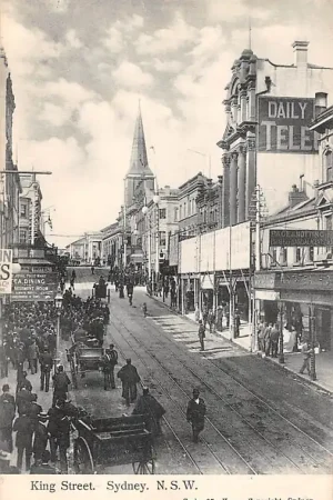Szybka dostawa Australië Sydney N.S.W. King Street 1911 Australia HC21466