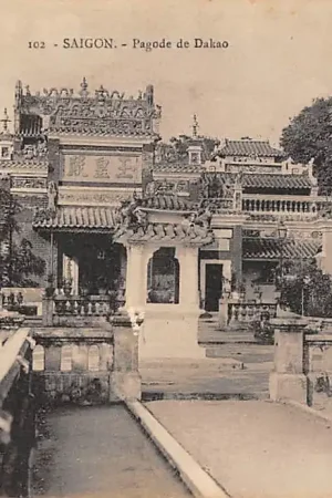 Premium Vietnam Saigon Pagode de Dakao Azië HC24062
