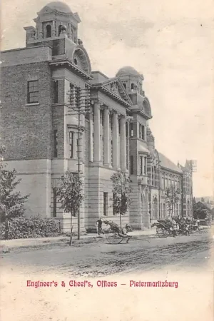 Ekspresowa dostawa Zuid-Afrika Pietermaritzburg Engineer's & Cheef's Offices South Africa Afrika HC19050