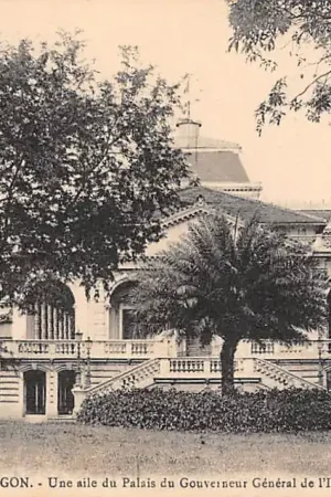 Oferta limitowana Vietnam Saigon Ho Chi Minhstad Une aile du Palais de Gouverneur General de l'Indo-Chine Azië HC18904