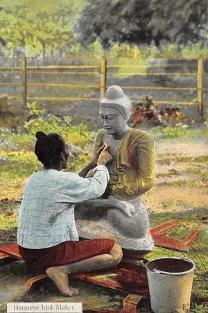 Birma Burmese Idol Maker Myanmar Azië HC20507 Premium