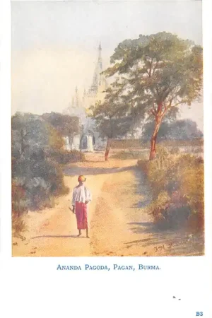 Tylko dziś Birma Ananda Pagoda Pagan Myanmar Azië HC20506