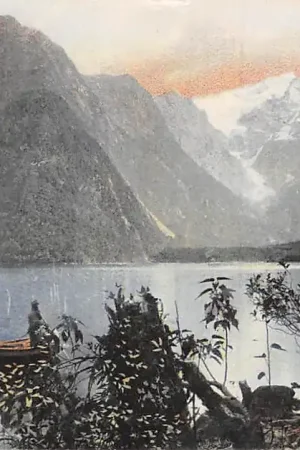 Nowość New Zealand The Lion and Pembroke Glacier Harrison's Cove Milford Sound Australië HC17707