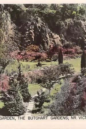 Ostatnia szansa Canada Brentwood Bay Sunken Garden The Butchart Gardens Nr. Vicoria B.C. Noord-Amerika HC15698