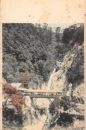 Japan Nunobiki Waterfall of Kobe Nippon Azie HC15670 Oferta limitowana