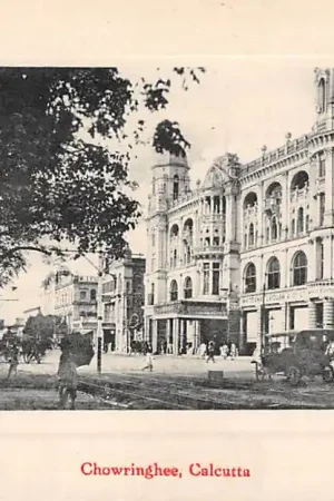 India Calcutta Kolkata Chowrinhee Azië HC18838 Ekspresowa dostawa