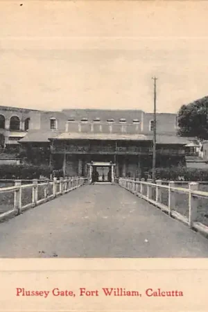 India Calcutta Kolkata Plussey Gate Fort William Azië HC18836 Zwrot pieniędzy
