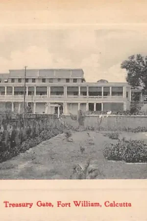 India Calcutta Kolkata Treasury Gate Fort Williams Azië HC18830 Zwrot pieniędzy
