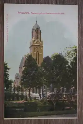 Rotterdam Westersingel en Remonstrantsche kerk Tani